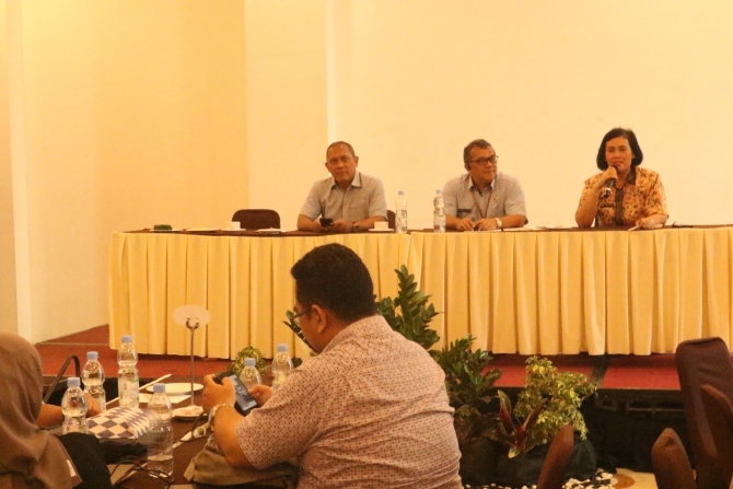 Sekretaris RB Roswita Berliana Siregar S.Si., S.H., M.Ter.AP. menutup kegiatan