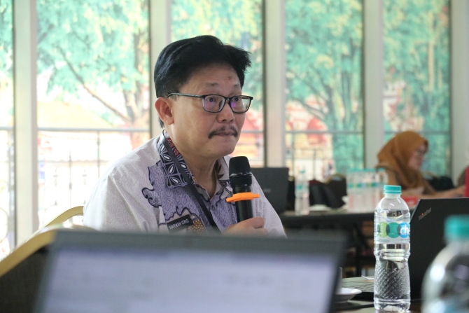 Hari kedua, dibuka oleh Auditor Ahli Utama Marwan Idris, S.E., M.M., CFrA., CQMP.