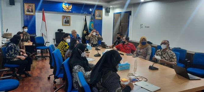 DEPUTI BIDANG PENCEGAHAN BNN RAPAT PELAKSANAAN EVALUASI REFORMASI BIROKRASI BNN RI RUPAT SUTOMO Lt. 2 KAMIS, 18 AGUSTUS 2022